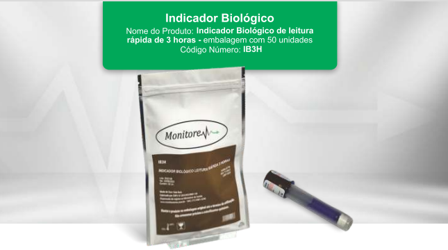 Indicador Biológico Monitore - IB3H Indicador Biológico Monitore - IB3H